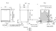 Профессиональная посудомоечная машина Asko DWC5936FS