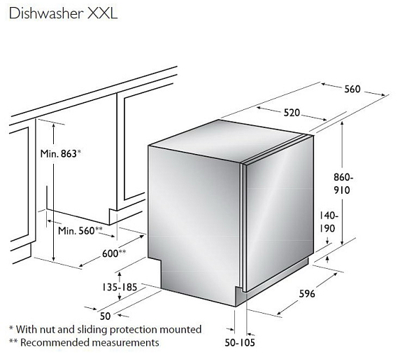 Встраиваемая посудомоечная машина Asko D5894 XXL FI preview 10