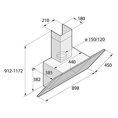 Вытяжка Asko CD4934G