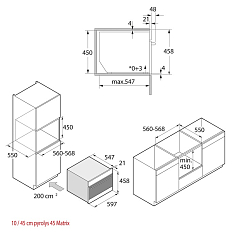 Компактный духовой шкаф Asko OP8487A