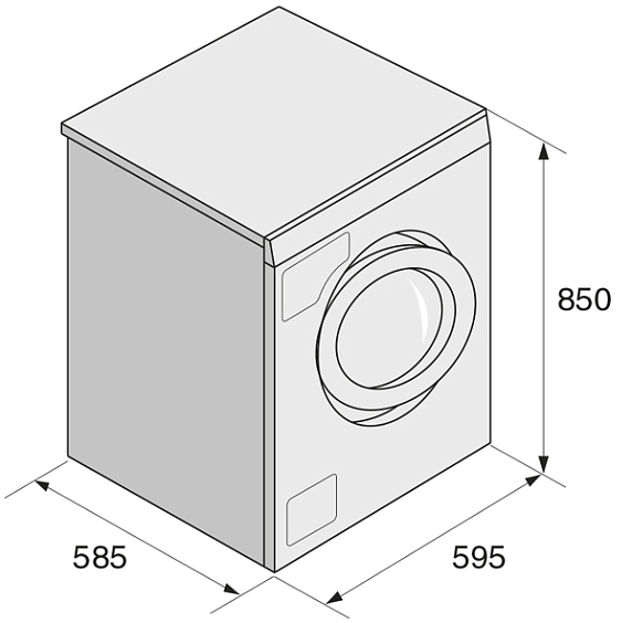 Стиральная машина Asko W6984 W preview 3