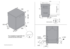 Посудомоечная машина Asko DFS233IB.S