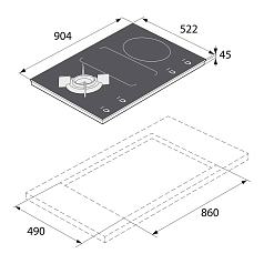 Варочная панель Asko HIG1944MF