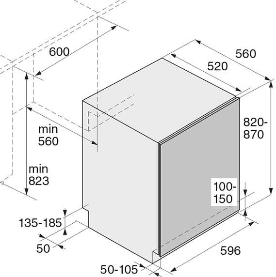 Встраиваемая посудомоечная машина Asko D5554 XL preview 5
