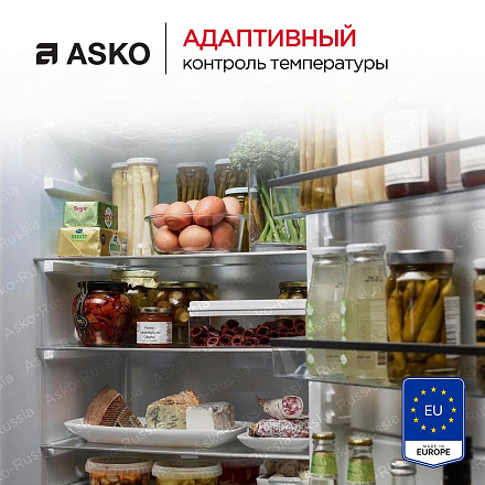 Встраиваемый комбинированный холодильник Asko RFN31831i фото 8 Встраиваемый комбинированный холодильник Asko RFN31831i preview 8