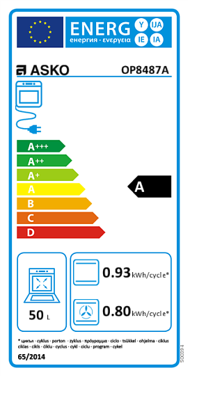 Компактный духовой шкаф Asko OP8487S preview 3