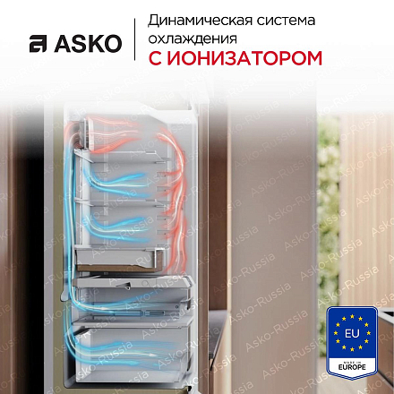 Встраиваемый комбинированный холодильник Asko RFN31831i фото 7 Встраиваемый комбинированный холодильник Asko RFN31831i preview 7