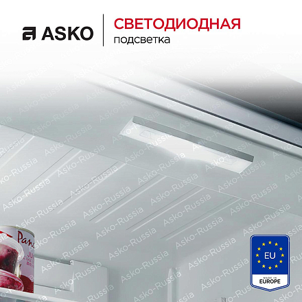 Встраиваемый комбинированный холодильник Asko RFN31831i фото 6 Встраиваемый комбинированный холодильник Asko RFN31831i preview 6