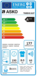 Сушильная машина Asko T608HX.W.P