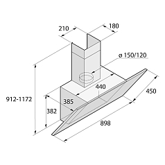 Вытяжка Asko CD4934S